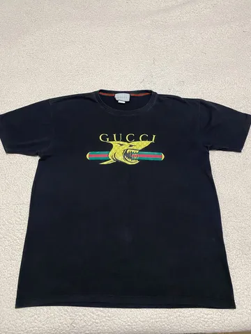 Camiseta Gucci Logo Original, Tam L (G Brasil), 100% Algodão, Pouco Uso,  Oversized, Camiseta Masculina Gucci Usado 93113533