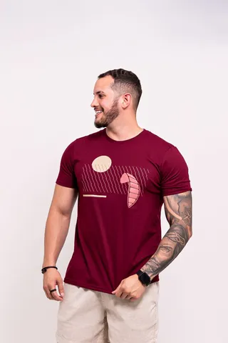 Gola Careca Estampada