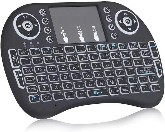 Mini Teclado e Controle Sem Fio Para TV - Foto 3