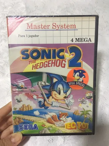 Sonic The Hedgehog 2 MASTER SYSTEM (Seminovo) - Play n' Play