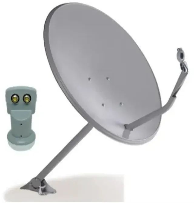 Antena Ku Completa - 90 Cm