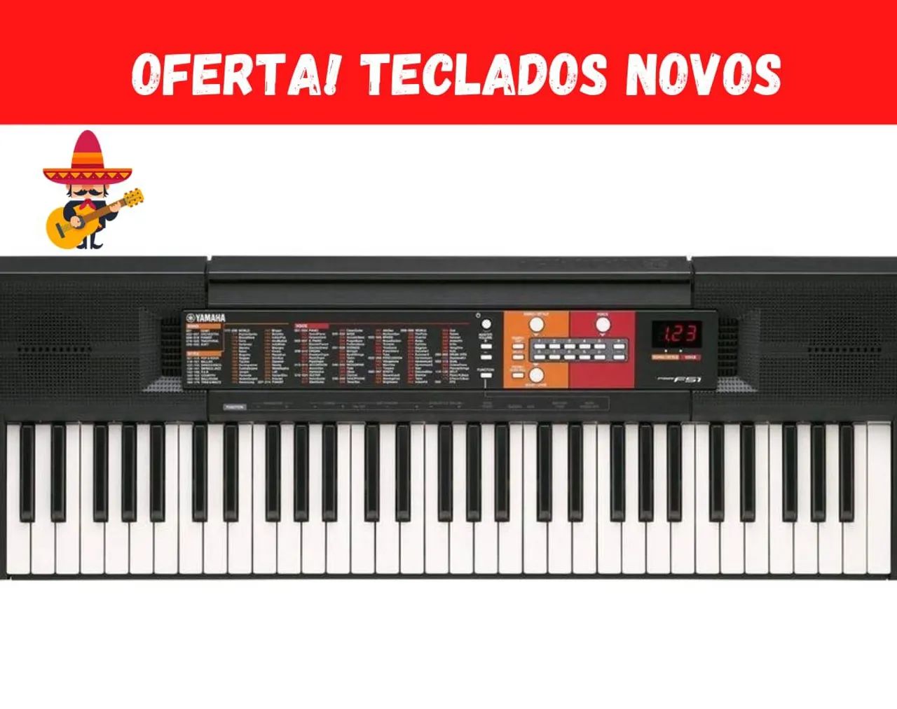 Teclado Novos Queimão  - Foto 4