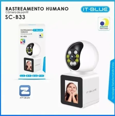 Câmera rastreamento humano it blue sc -833