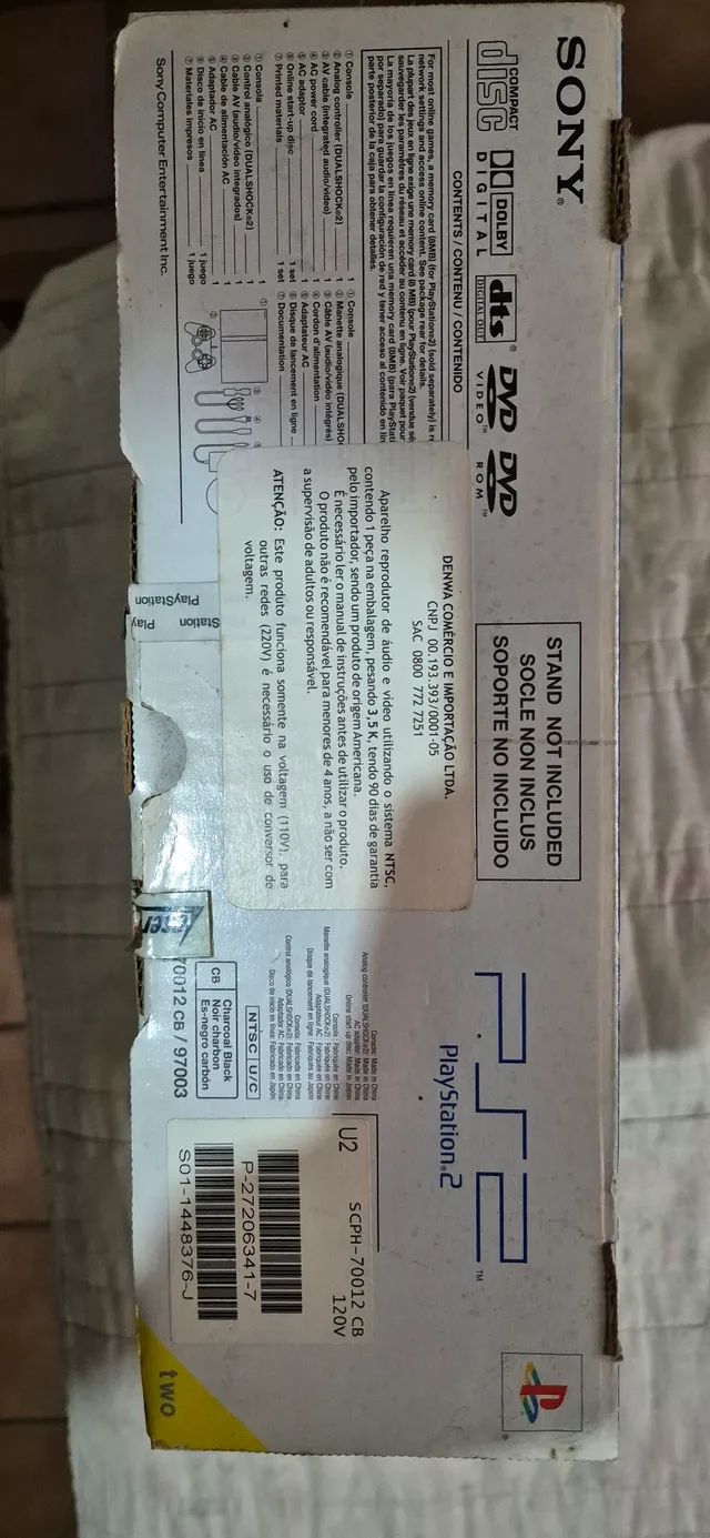 PS 2 slim com 2 controle, 1 memory card e 25 jogos - Foto 4