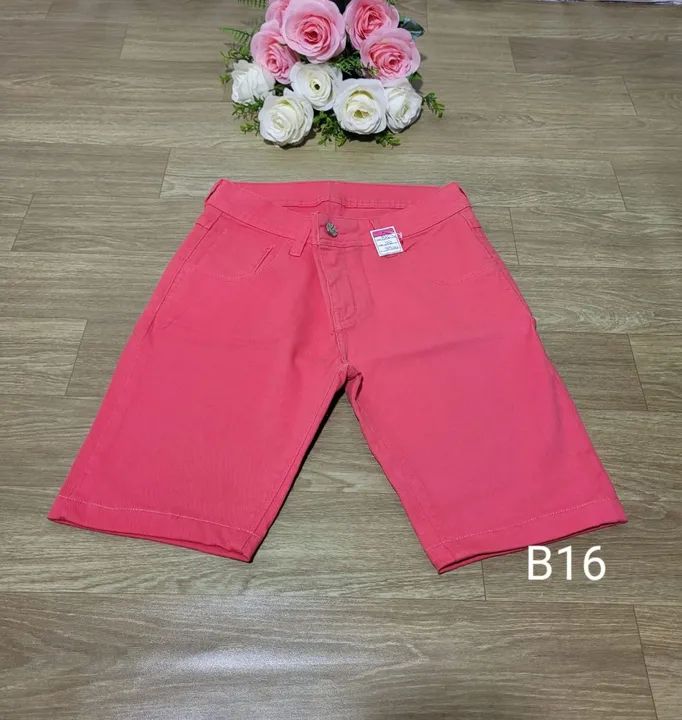LOTE 17 Bermudas e Shorts Jeans Feminina.