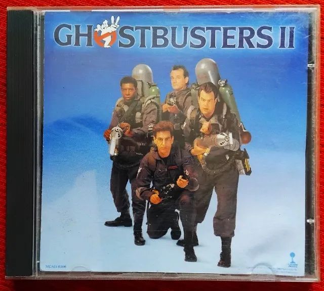 CD Trilha Sonora do Filme Caça Fantasmas 2 Ghostbusters Original (Mídia seminova)
