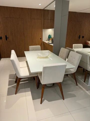 Mesa de jantar 6 lugares   