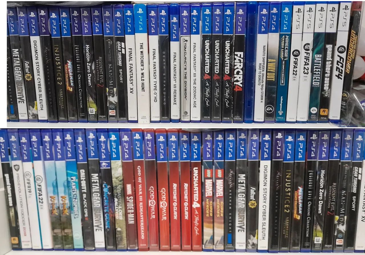 Jogos Ps4 e Ps5
