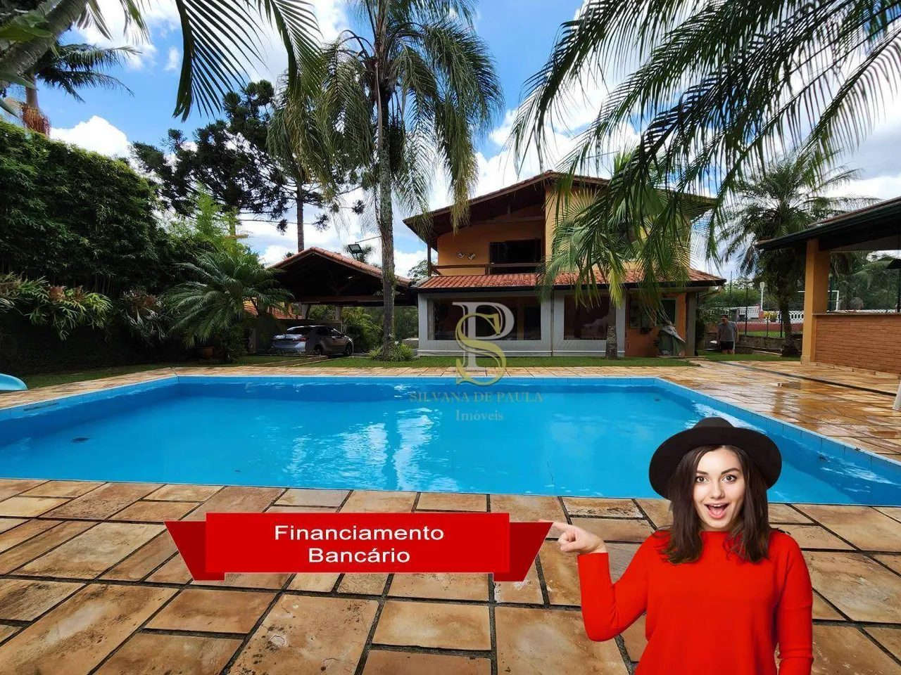 Condomínio fechado - Chácara com 4 dormitórios à venda, 275 m² por R$ 1.190.000,00 - Mairi