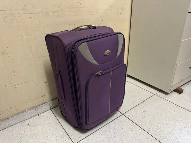 Mala de viagem roxa modern fish  - Foto 3