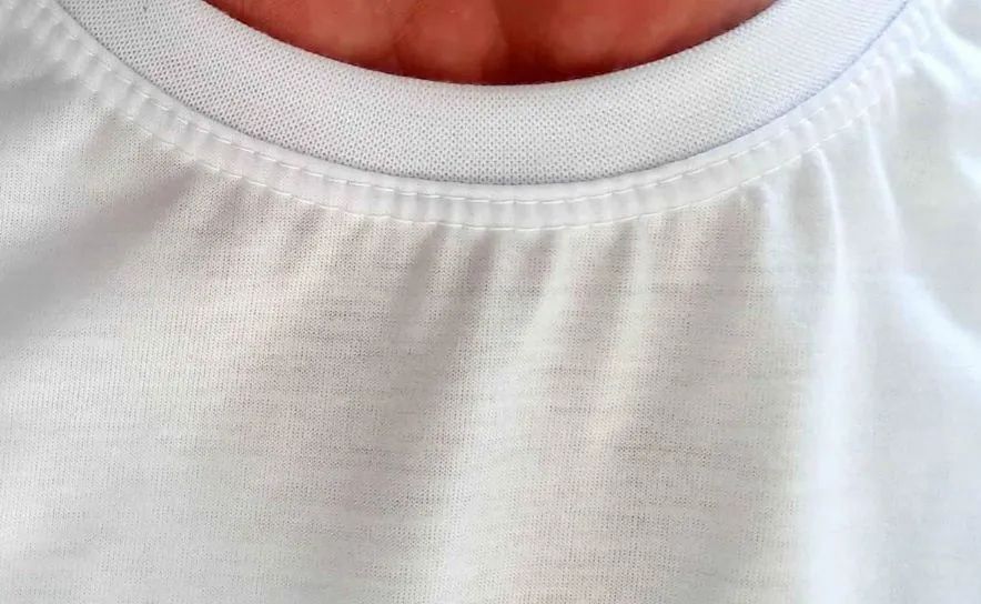 Camiseta Branca 100% Poliéster  - Foto 3