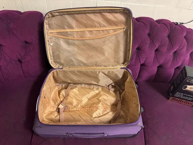 Mala de viagem roxa modern fish  - Foto 2