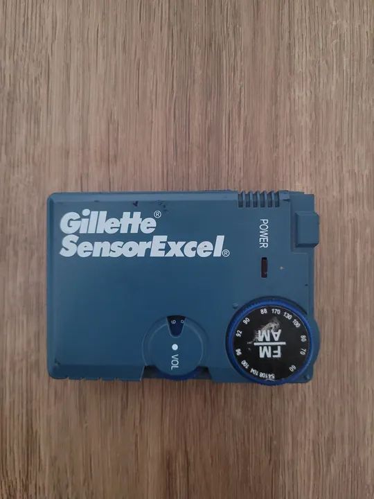 Rádio Relógio Gillette Sensor Excel