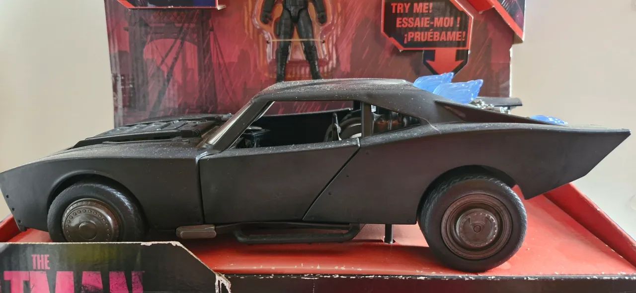 Batman Batmobile - Ve ículo com Som e Luzes - Foto 2