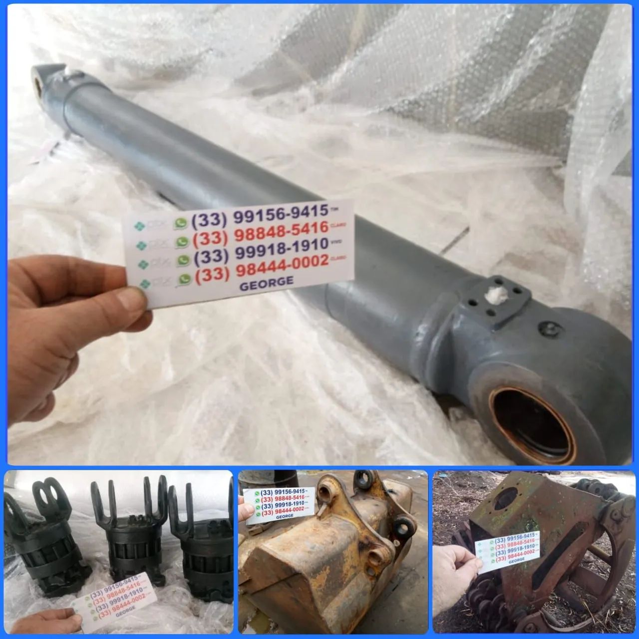 PISTÃO HIDRÁULICO ESCAVADEIRA  - Foto 2