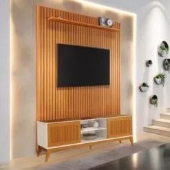 Rack com Painel Ripado Star tt43