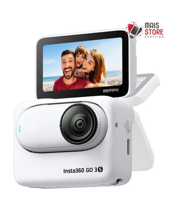 Câmera Insta360 Go3S -128GB 4k- Preta e Branca- (Novo/Lacrado) - Foto 6