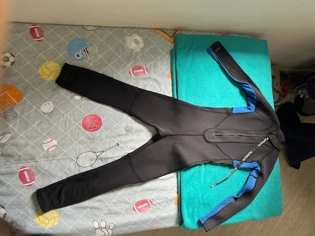 Roupa de Neopreme/Wetsuit Short John - Infantil - Foto 2