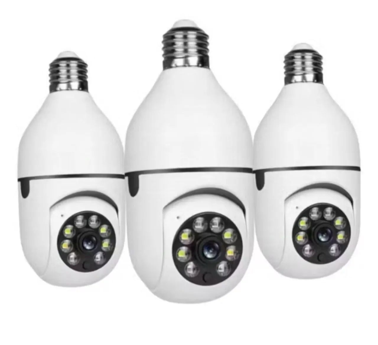 Câmera de segurança a Prova D'água sem fio gira 360 com app Yousee full HD visão noturna. 