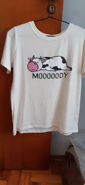 Blusas NOVAS, manga curta e manga comprida.  - Foto 4