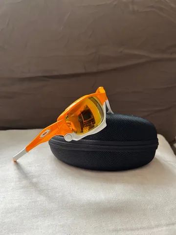 Óculos Oakley Jawbone laranja e branco - Acessórios - Vila Nova