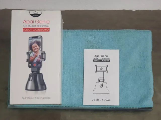 Suporte Mesa Celular Rastreador Facial 360° - Foto 3