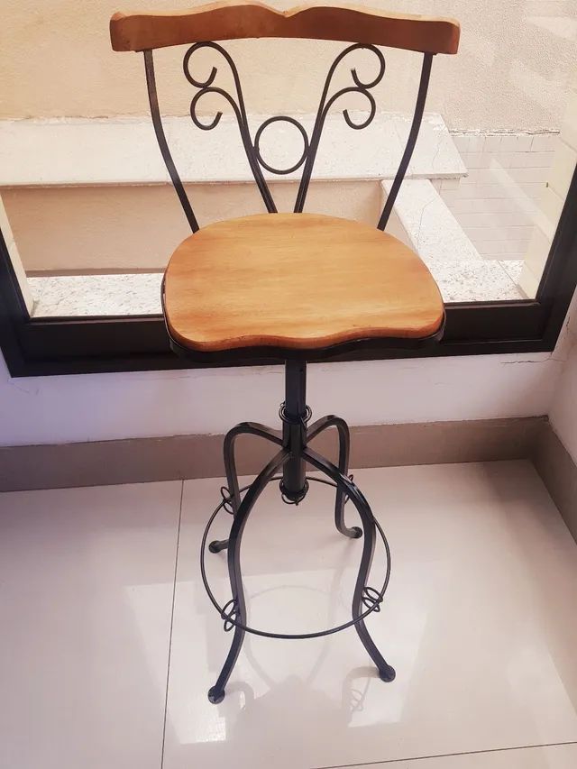 Banqueta Bistrô Ajustável Versalhes  - Foto 2