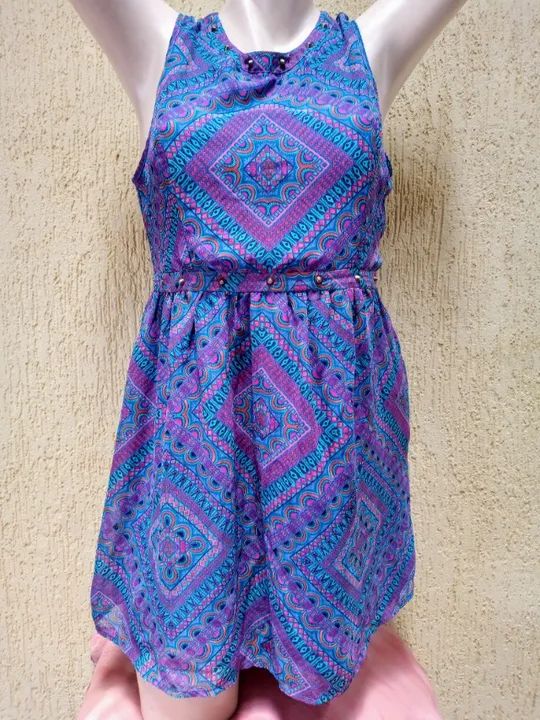 Vestido estampado - estilo vintage - Foto 2