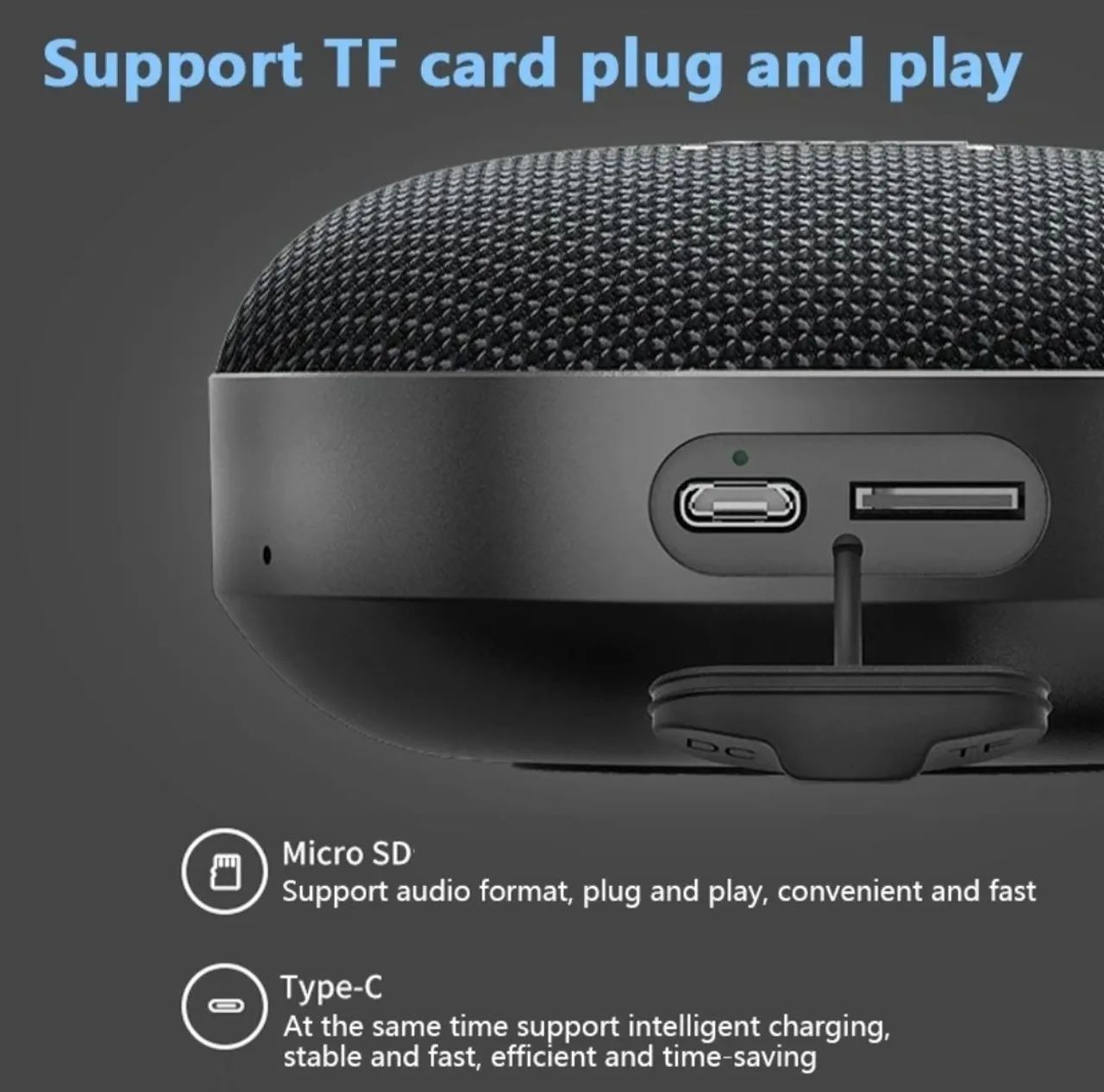 Caixa de Som Bluetooth 8W RMS, para Moto ou Bike. - Foto 3