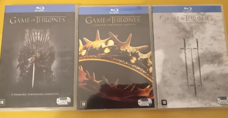 temporadas 1, 2 e 3 de Game of Thrones - Foto 3