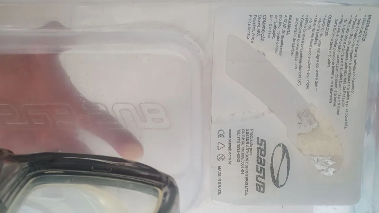 Máscara de Mergulho SeaSub - Foto 2