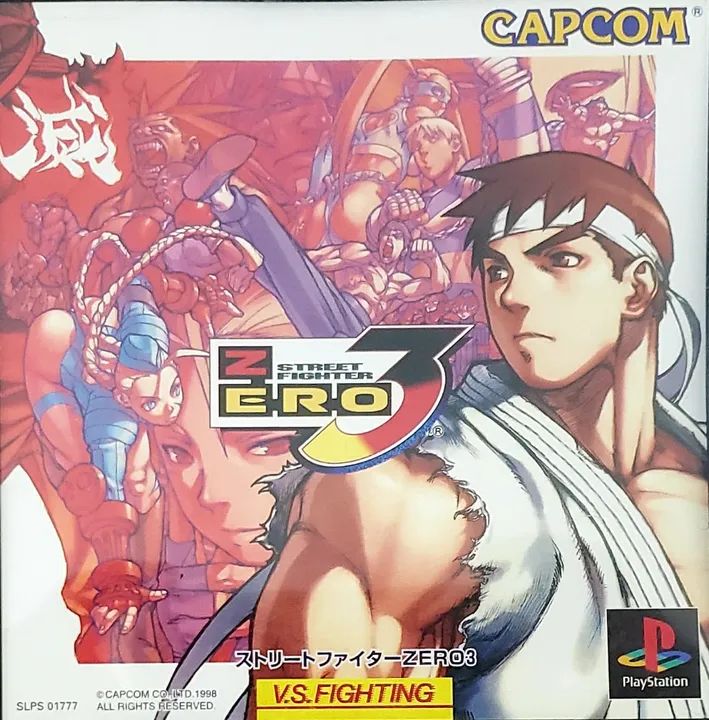 Street Fighter Zero 3 Japonês Original(PS1)