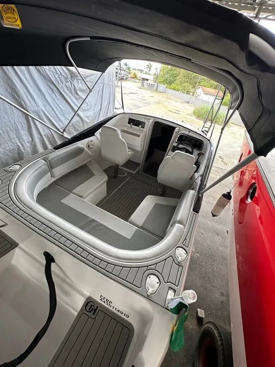 Lancha Alternativa 21 pés, motor 4tempos - Foto 4