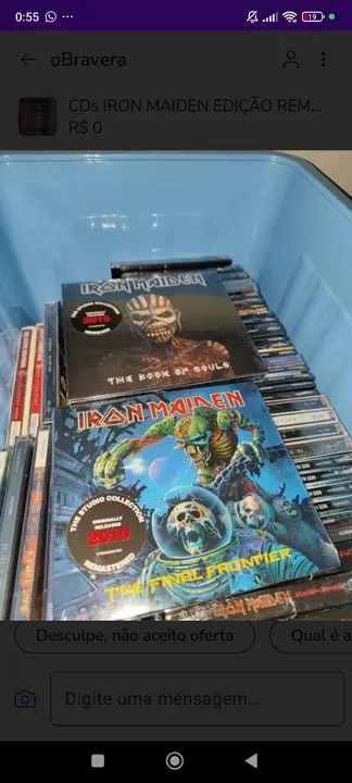 2 CDs IRON MAIDEN DIGIPACK 