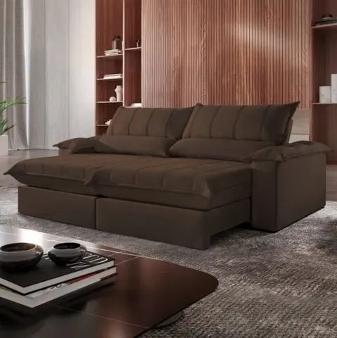 Sofá Retrátil e Reclinável Porto Bello   Entrega imediata! - Foto 3