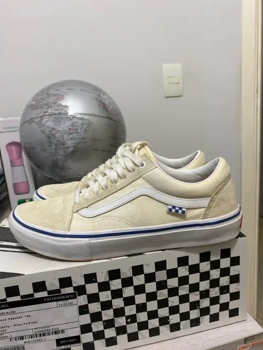 Tênis Vans Old Skool Off White - Tamanho 41 - Foto 2