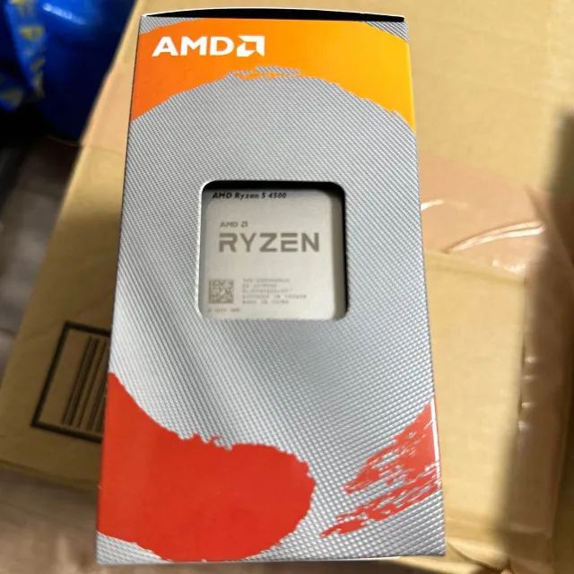 Processador Ryzen 5 4500 3.6GHz (4.1GHz Turbo), 6-Cores 12-Threads, AM4, com Cooler, Novo, - Foto 2