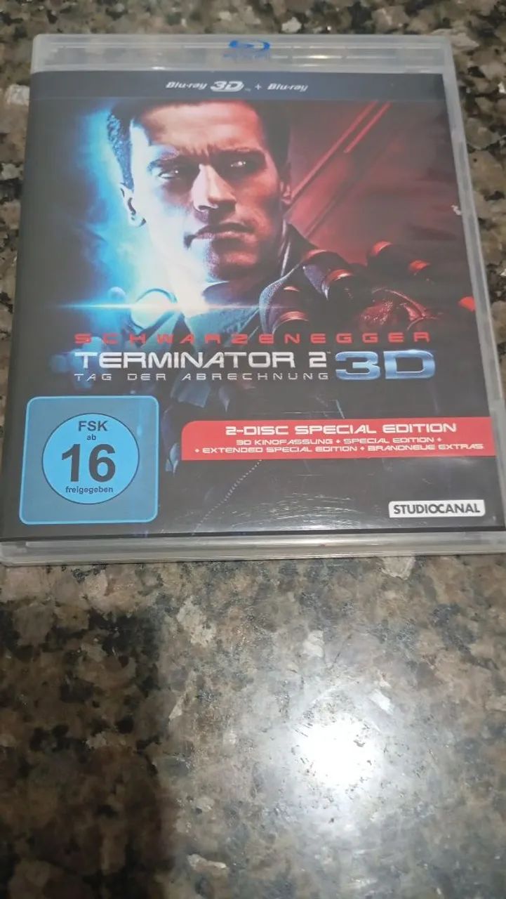 Terminator 2 3D Blu-ray - Edição Especial