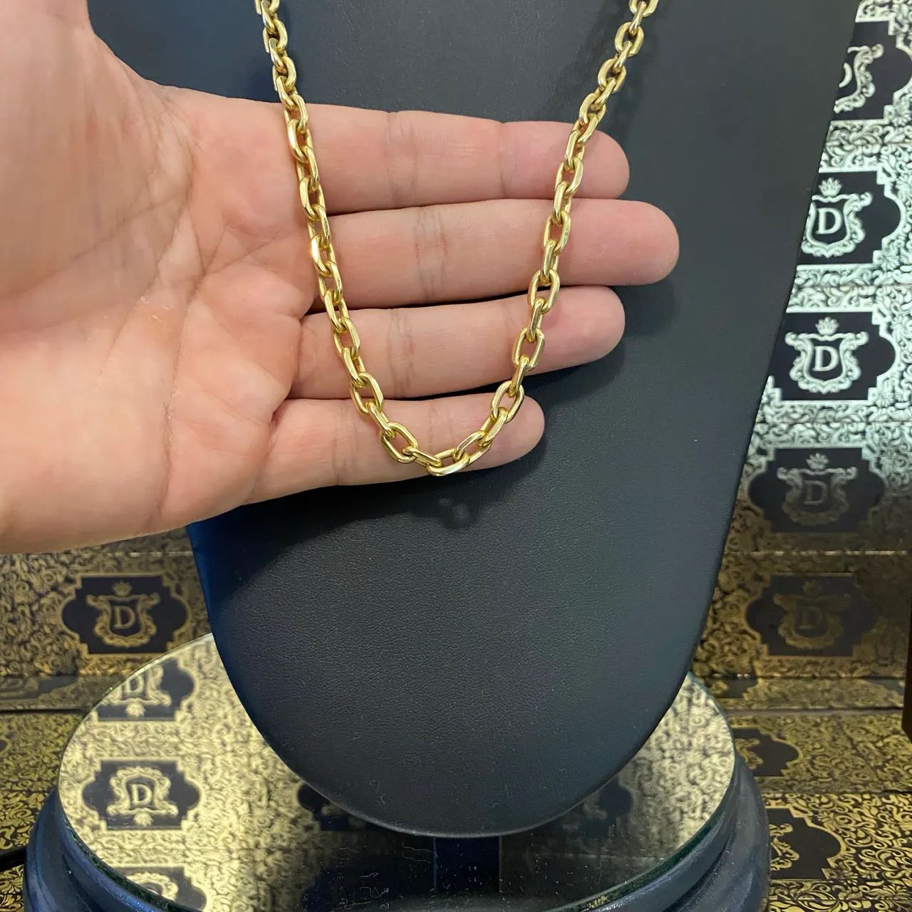 Corrente em Ouro 18K em Liquidação! 30 gramas  - Foto 3