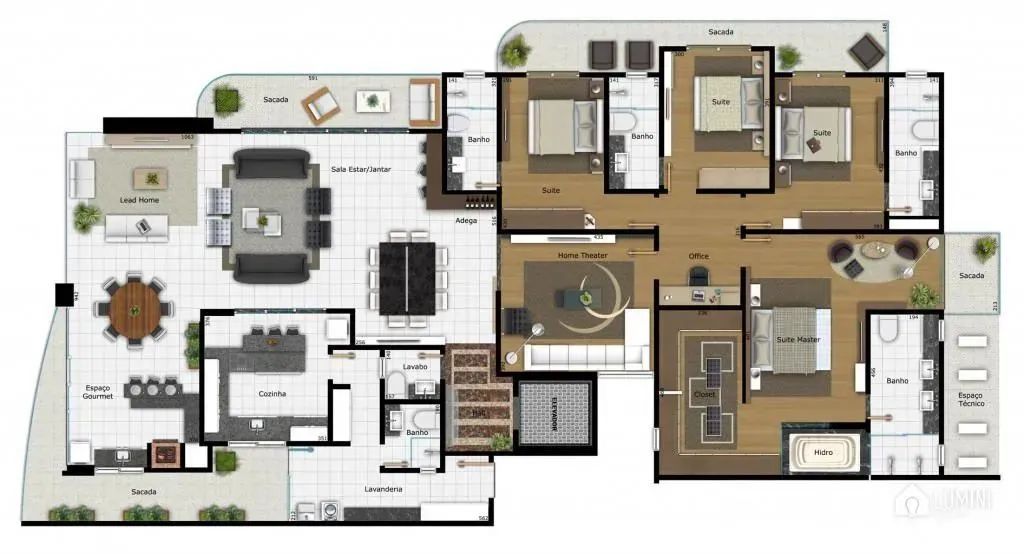 APARTAMENTO À VENDA EM OFICINAS - CÔTE D´AZUR RESIDENTIEL - Foto 5
