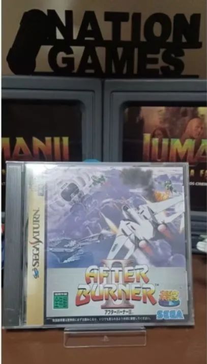 After Burner II - Sega Saturn - Original 