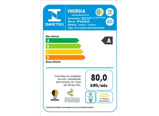 AR CONDICIONADO SPLIT DAIKIM 48.000 BTUS. - Foto 2