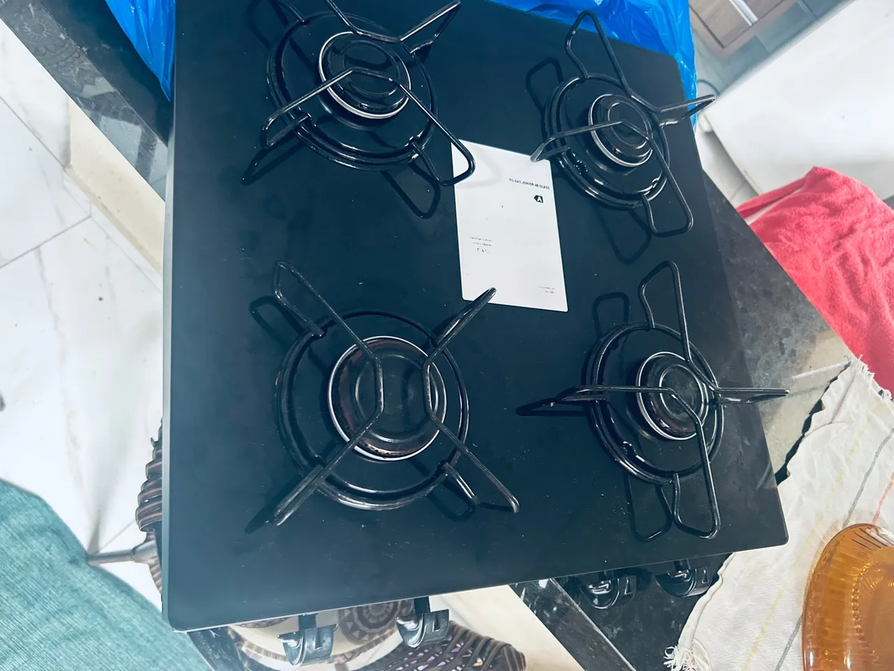 Cooktop a Gás 4 Bocas - Novo