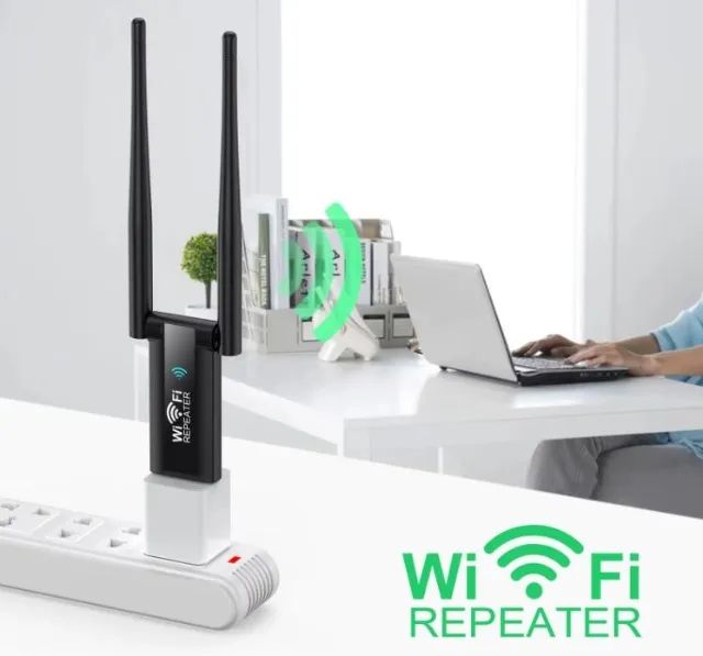 Repetidor sem fio Usb Wifi extensor amplificador de sinal longo alcance COD-AP186   - Foto 5