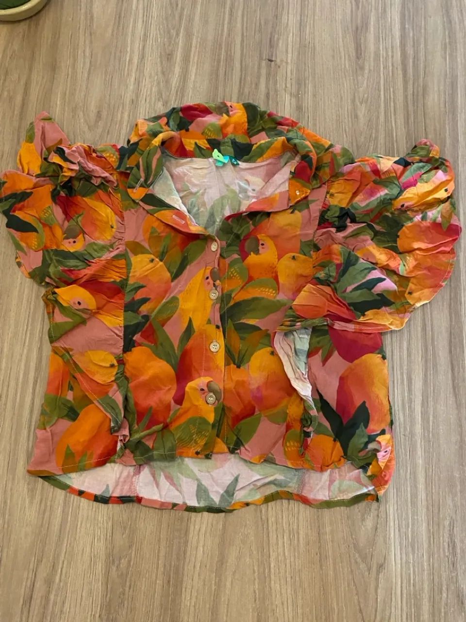 Conjunto estampado Farm- TAM P - Foto 3