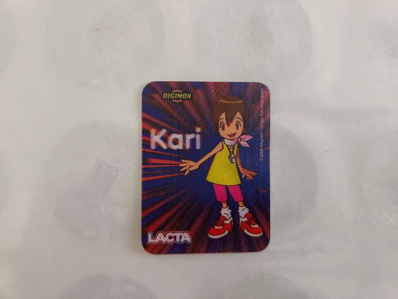 Carta Digimon lacta Kari
