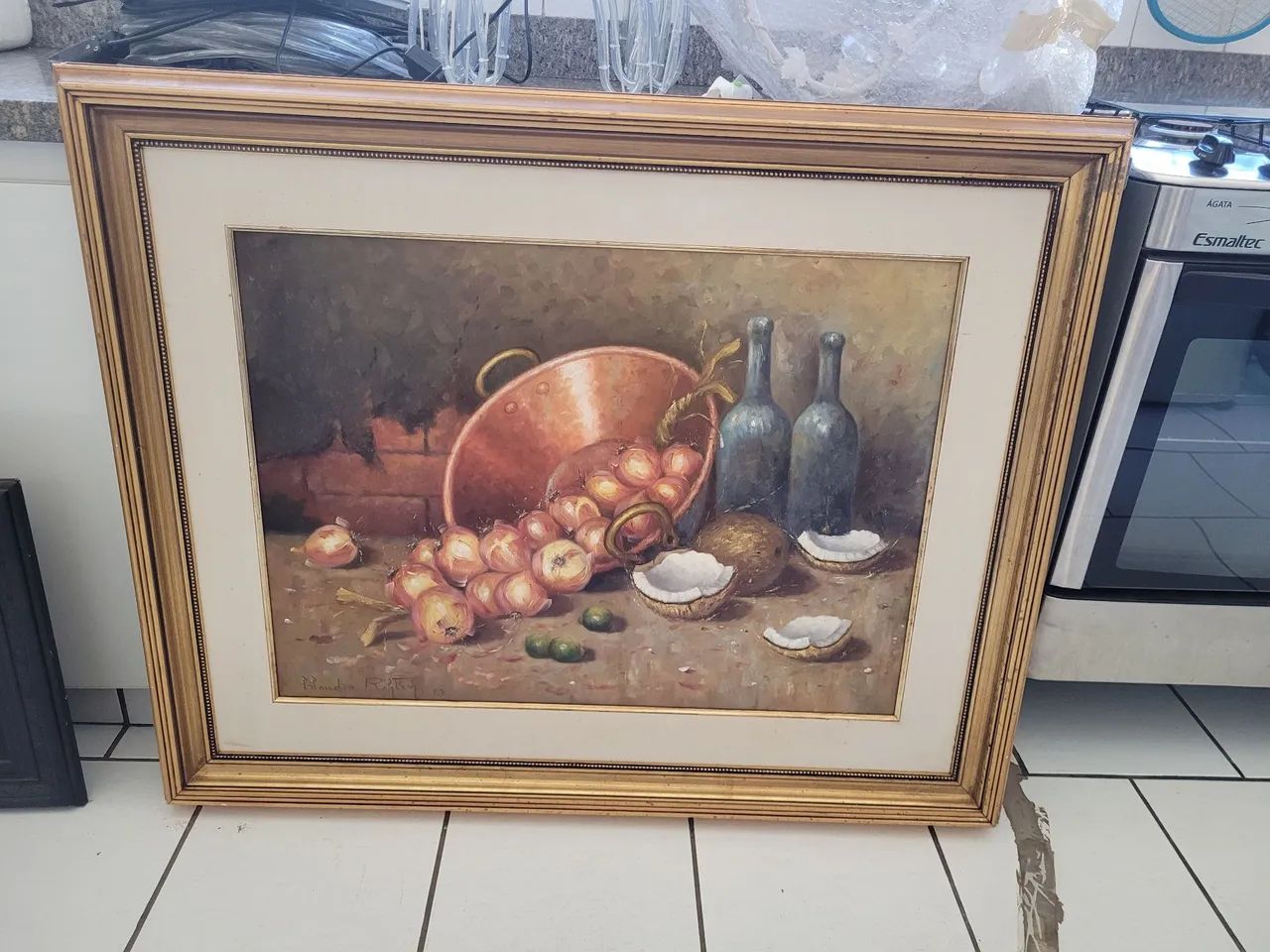 Quadro com pintura 