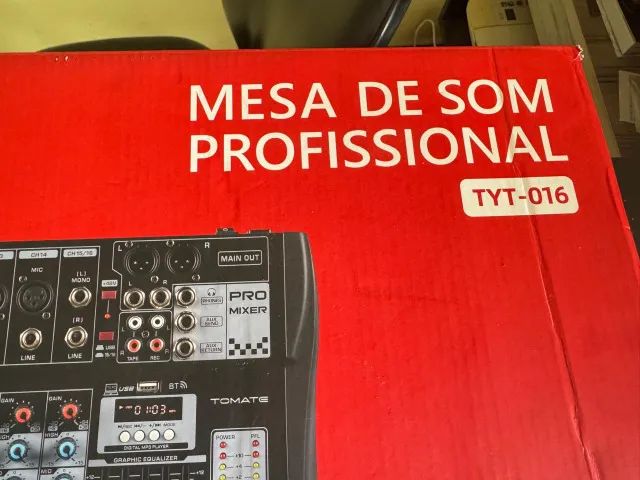 Mesa de Som Tomate TYT-016 (mesa 16 canais) - Foto 3