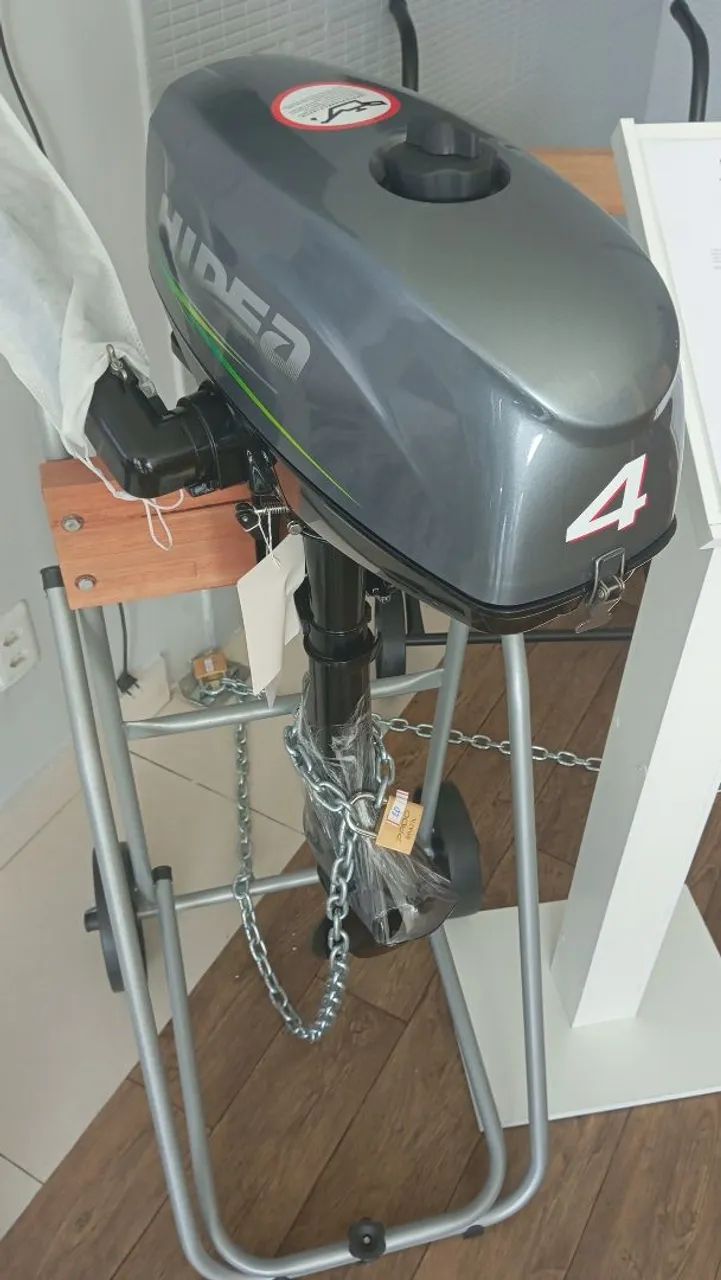 Motor de popa para caiaque 3 e 4 HP - Desconto Pix/parcelamos no cartão
