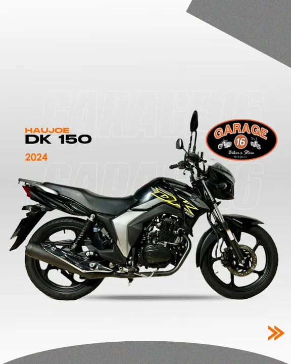 Haujoe DK 150 Preta 2024